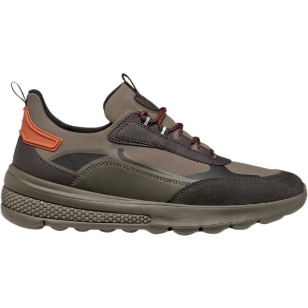 Geox U SPHERICA ACTIF Pánská volnočasová obuv, khaki, velikost