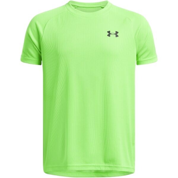Under Armour TECH TEXTURED Dámské tričko, reflexní neon, velikost