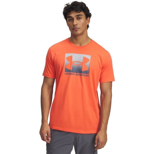 Under Armour M BOXED SPORTS UPDATED Pánské tričko, oranžová, velikost