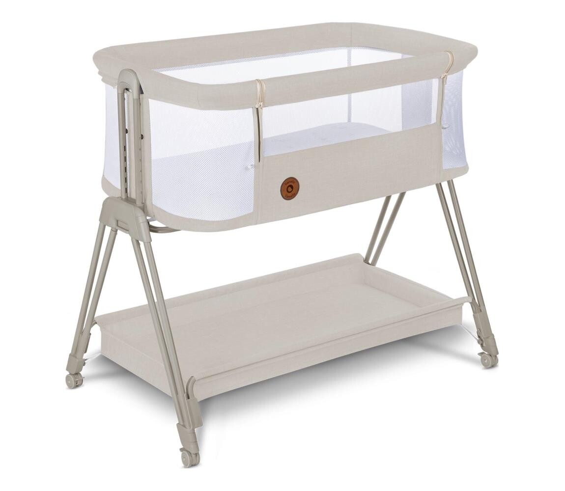 Lionelo Lionelo - Dětská postýlka LUNA béžová