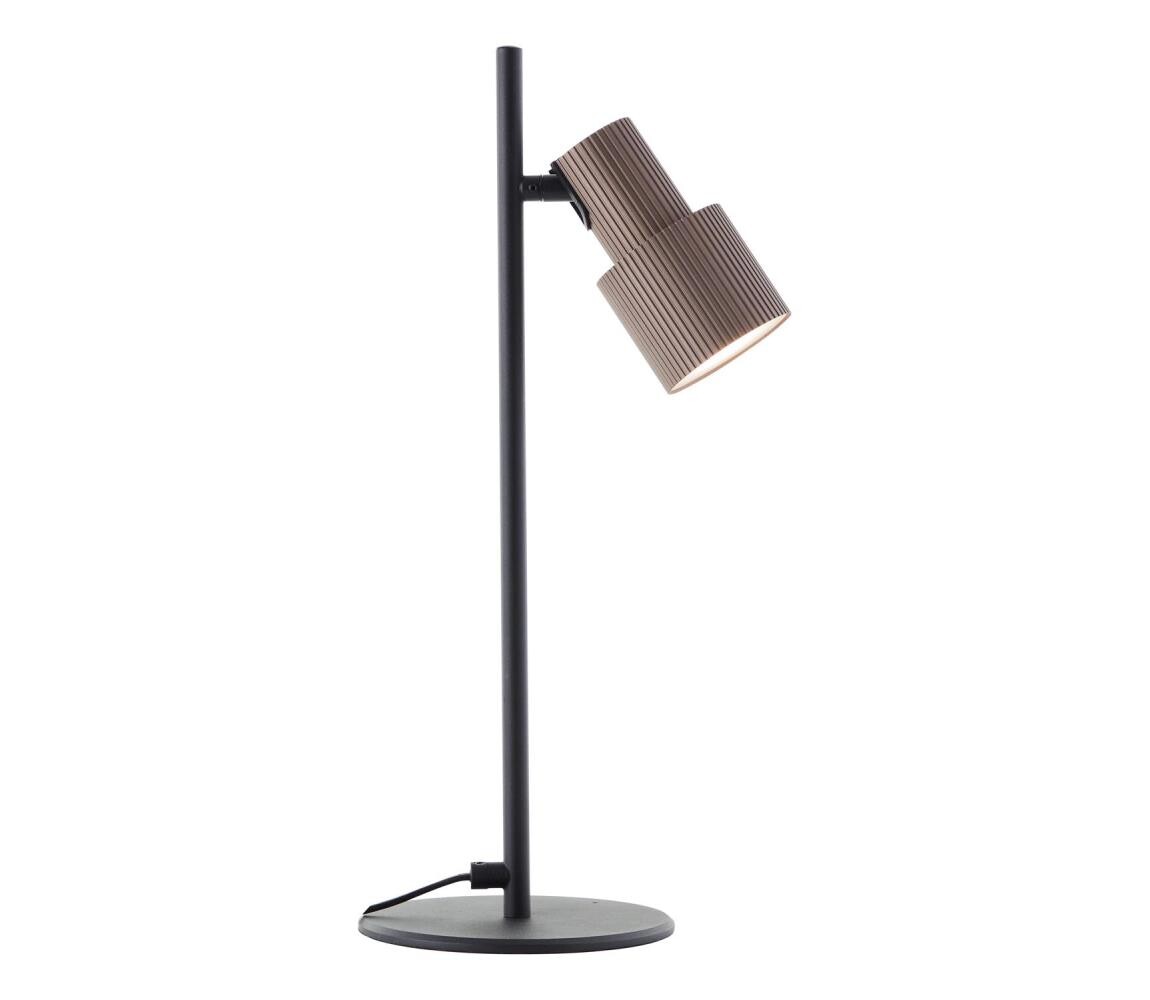 Brilliant Brilliant - Stolní lampa CADIZ 1xGU10/10W/230V bronzová