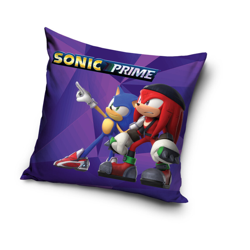 Carbotex Povlak na polštářek 40x40 cm - Ježek Sonic a Knuckles