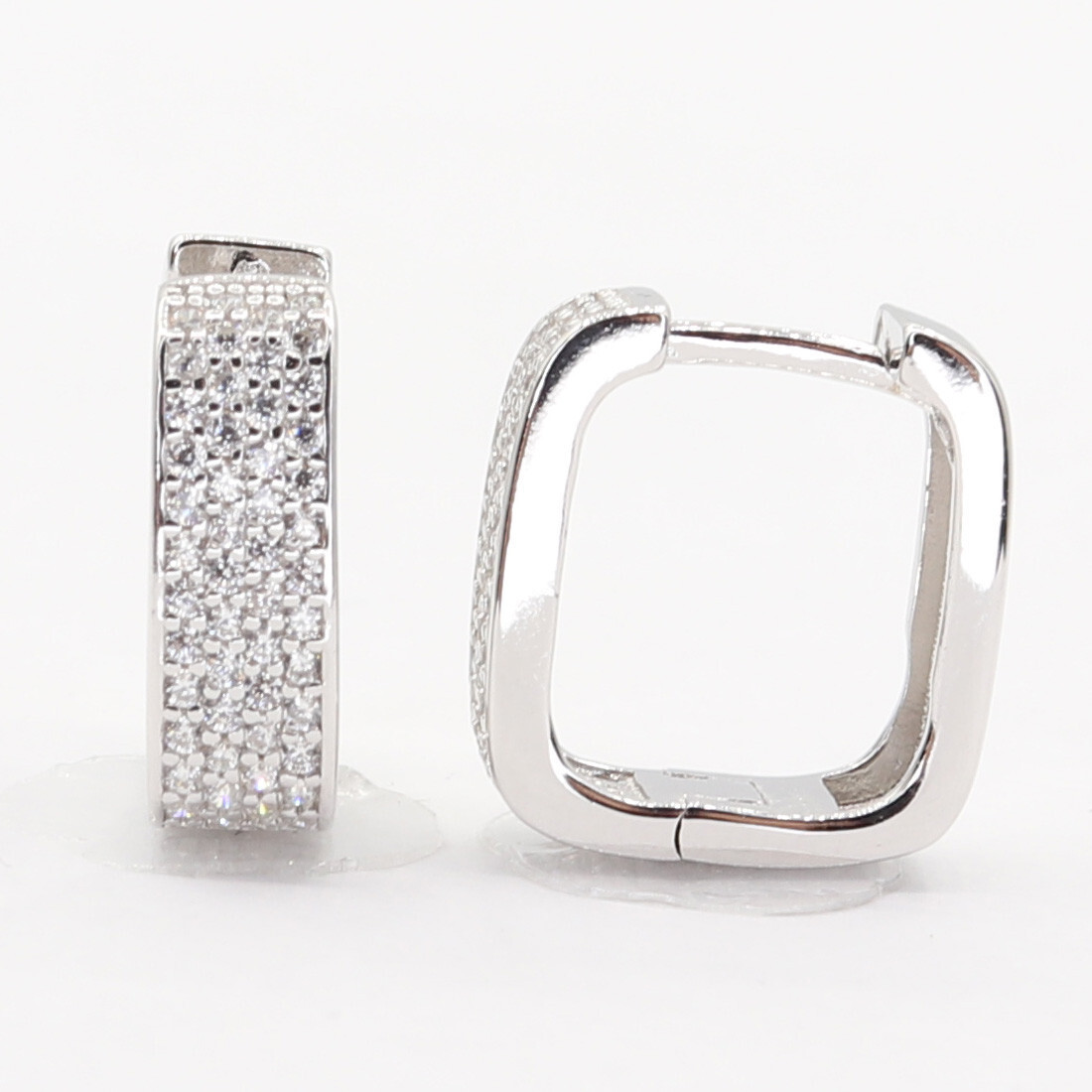 Stříbrné náušnice 113301