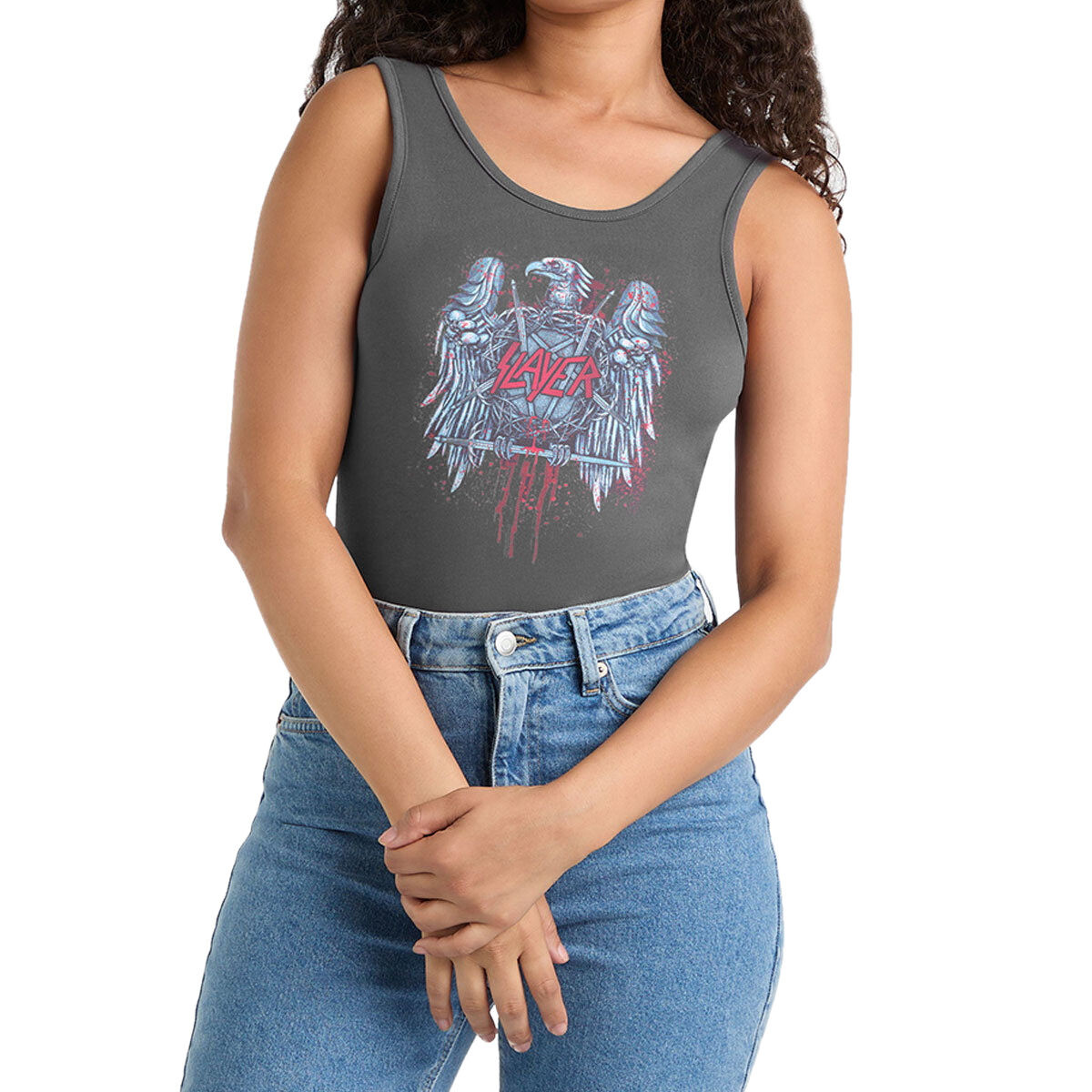 tílko dámské Slayer - AMO EAGLE - AMPLIFIED - ZAV853AME S