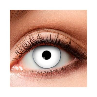 Kontaktní čočky děsivě bílé Albi