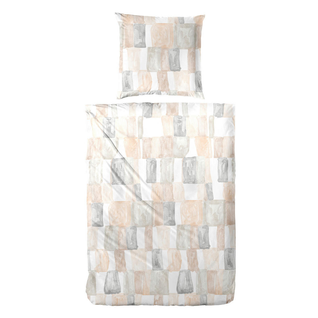 XXXL POVLEČENÍ, perkál, béžová, 135/200 cm