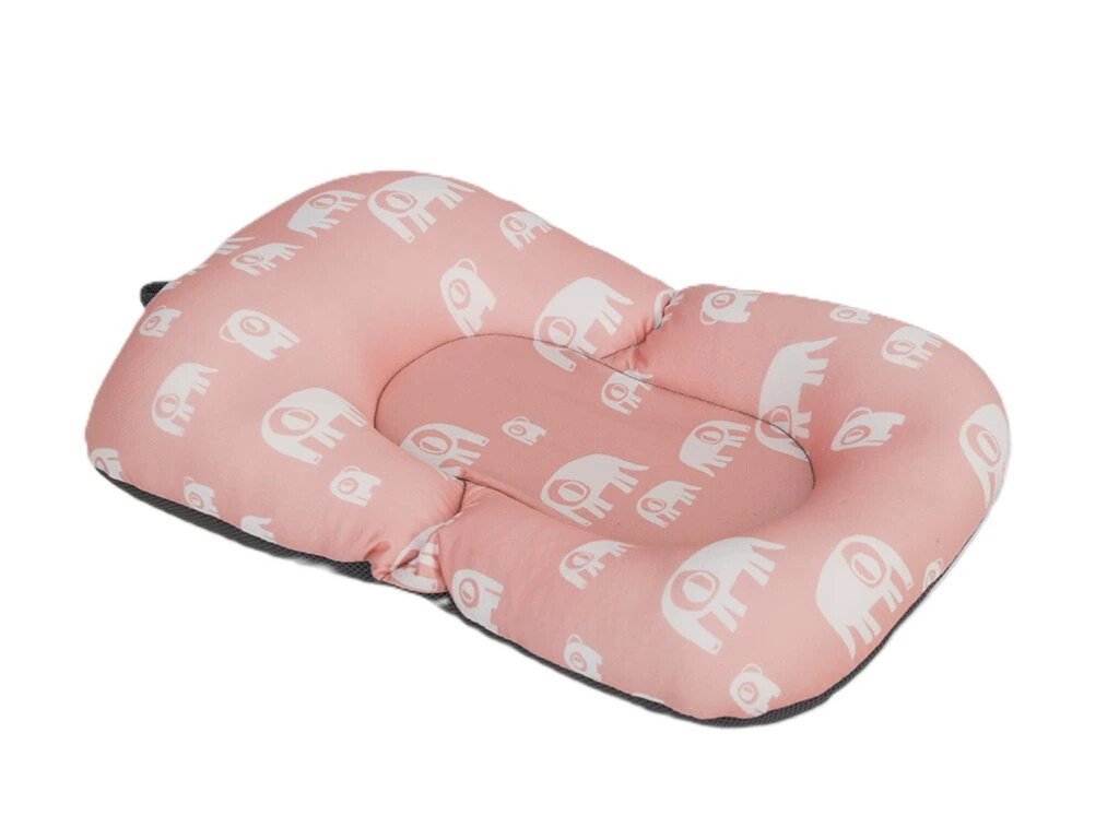 Simply Good Polštářek na koupání miminka BabyFloaty ELEPHANTs - Růžová