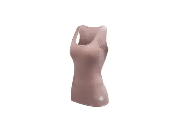 Sensor Merino Air dámské triko bez rukávu Dusty Pink vel. S