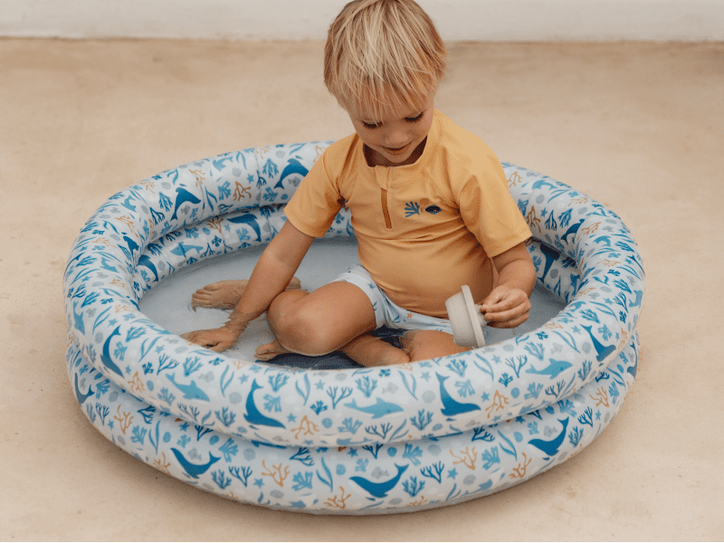 Little Dutch Nafukovací bazének 80 cm Ocean Dreams Blue