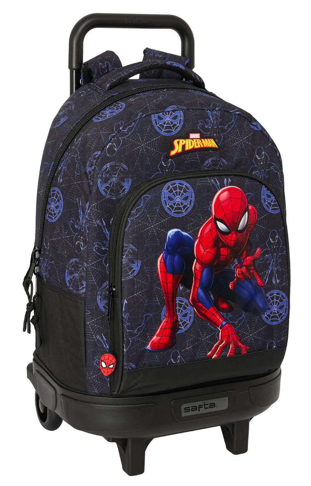 Marvel Školní batoh na kolečkách Safta Spiderman 