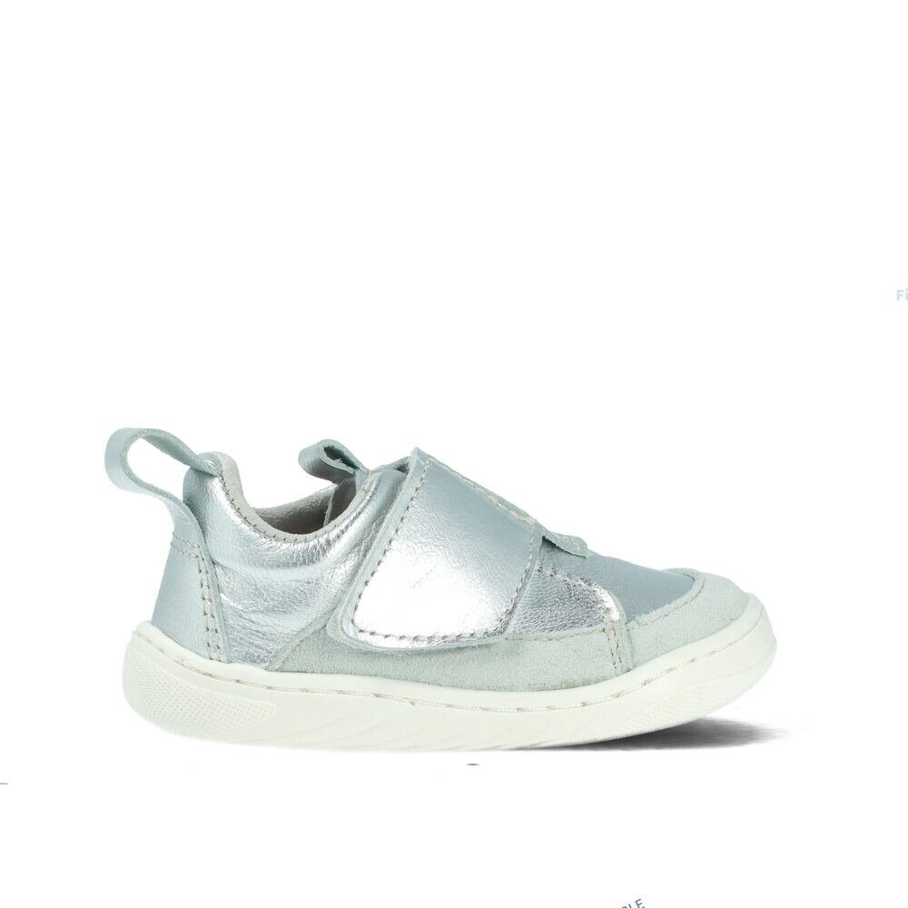 PEGRES PRVNÍ BOTIČKY SBF64 Stříbrná Dětské první barefoot botičky - 20
