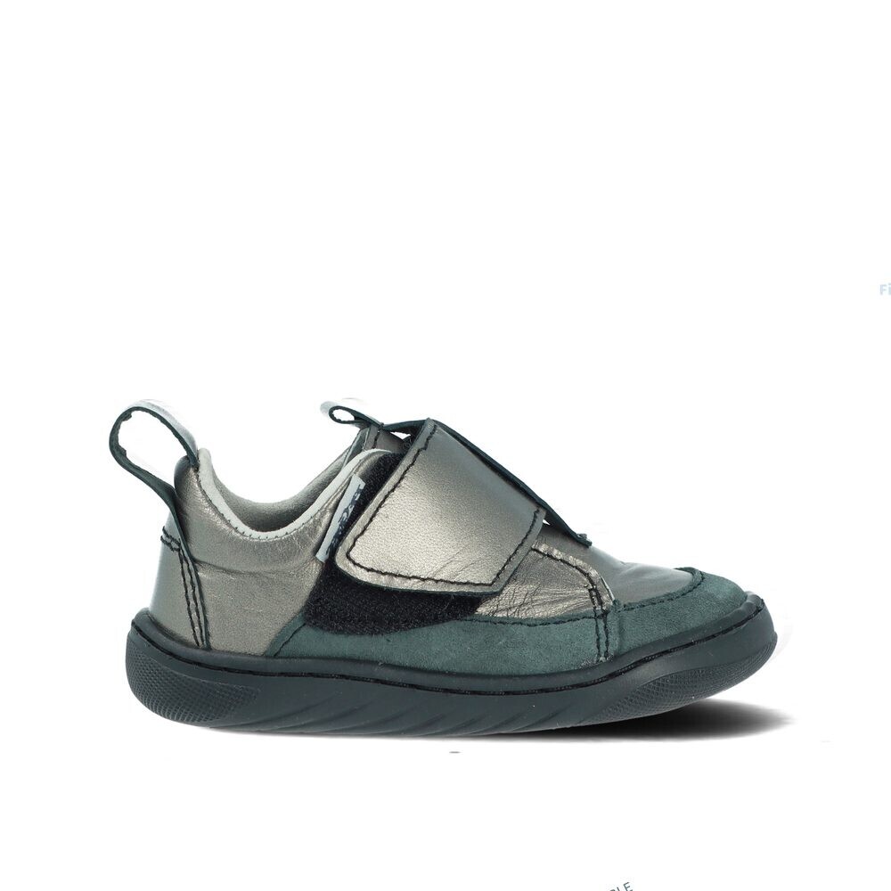 PEGRES PRVNÍ BOTIČKY SBF64 Antracit Dětské první barefoot botičky - 20