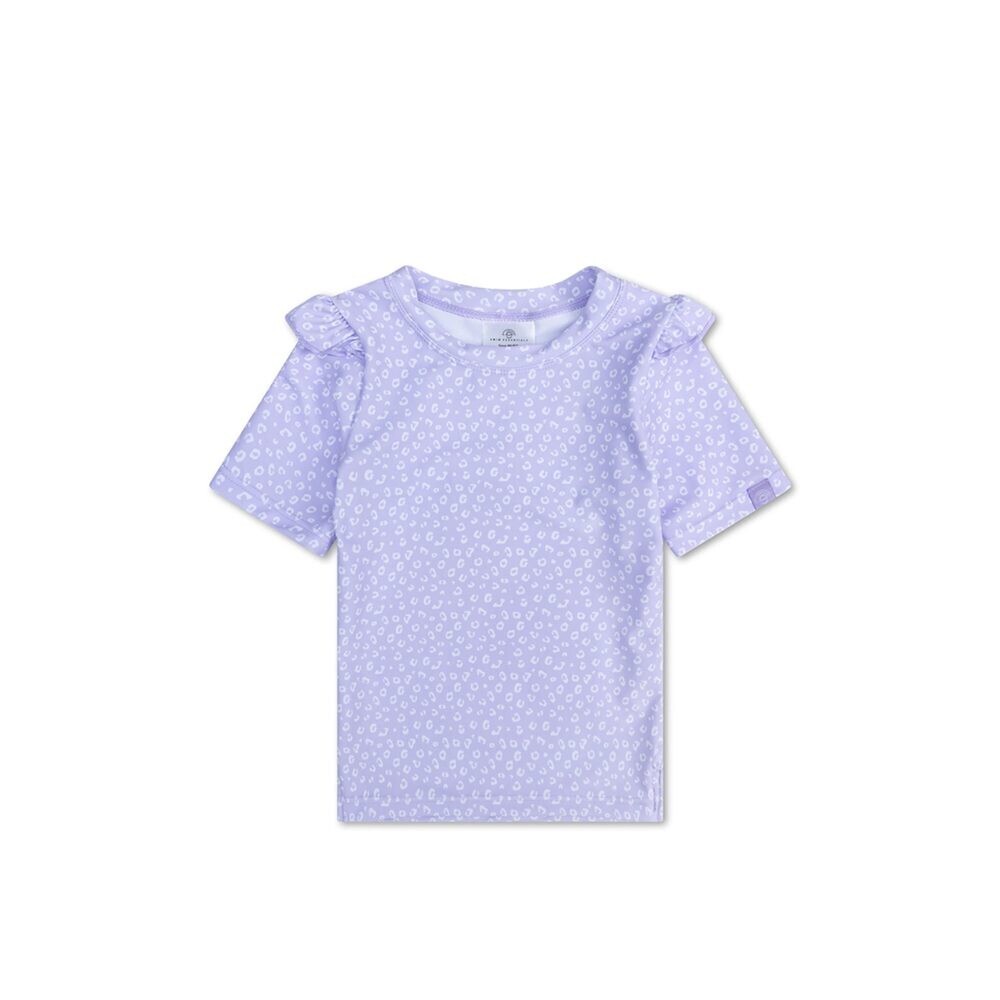 KOUPACÍ TRIČKO S UPF 50+ Lila Leopard