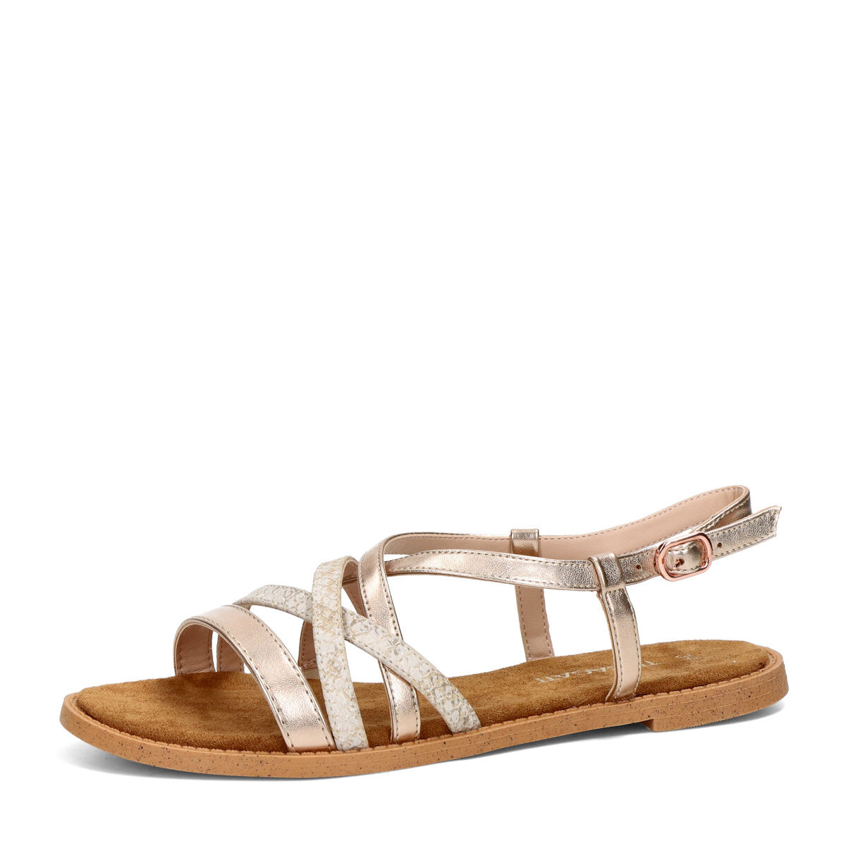 BAGATT dámské každodenní sandály - bronzové - 36