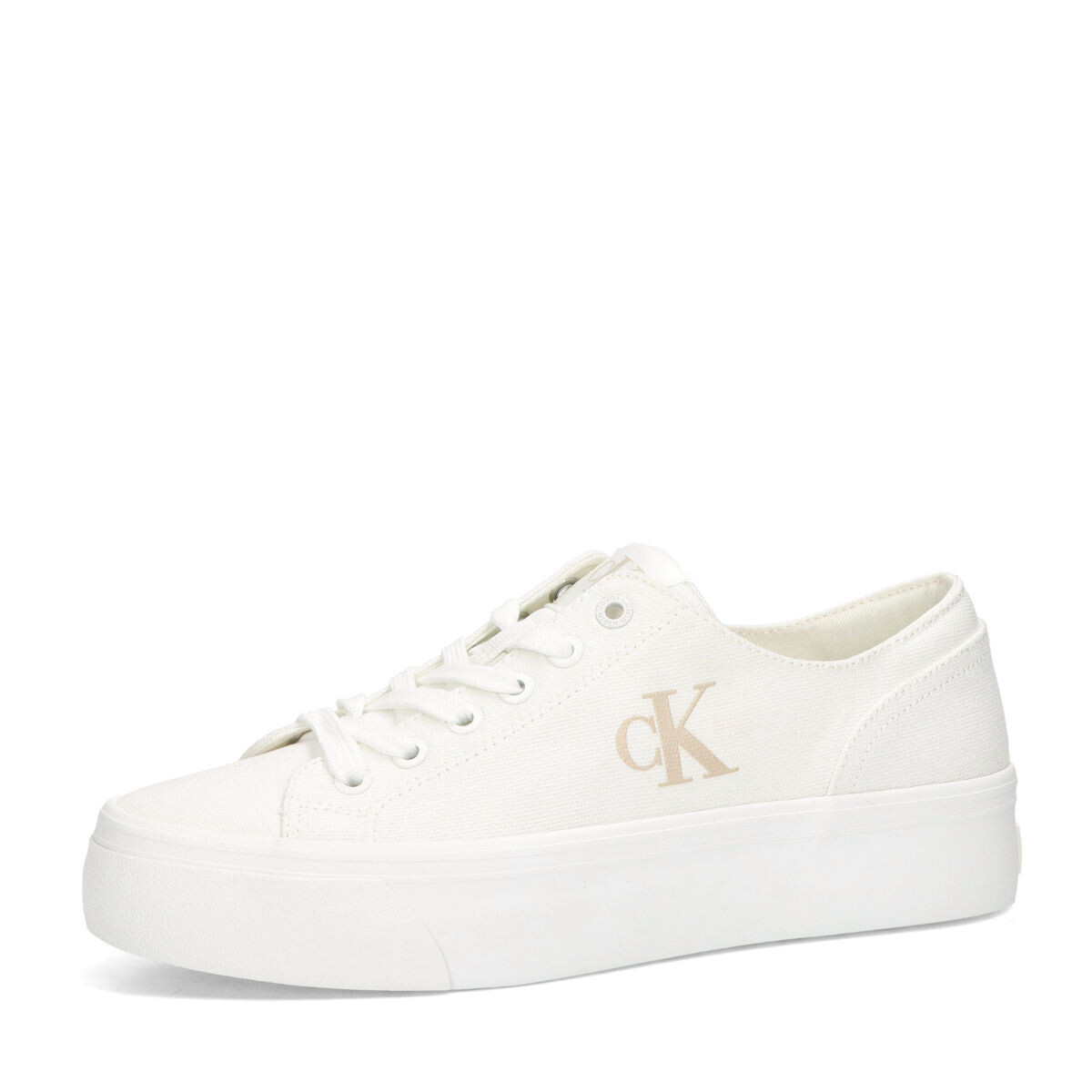 Calvin Klein dámské látkové tenisky - bílé - 36