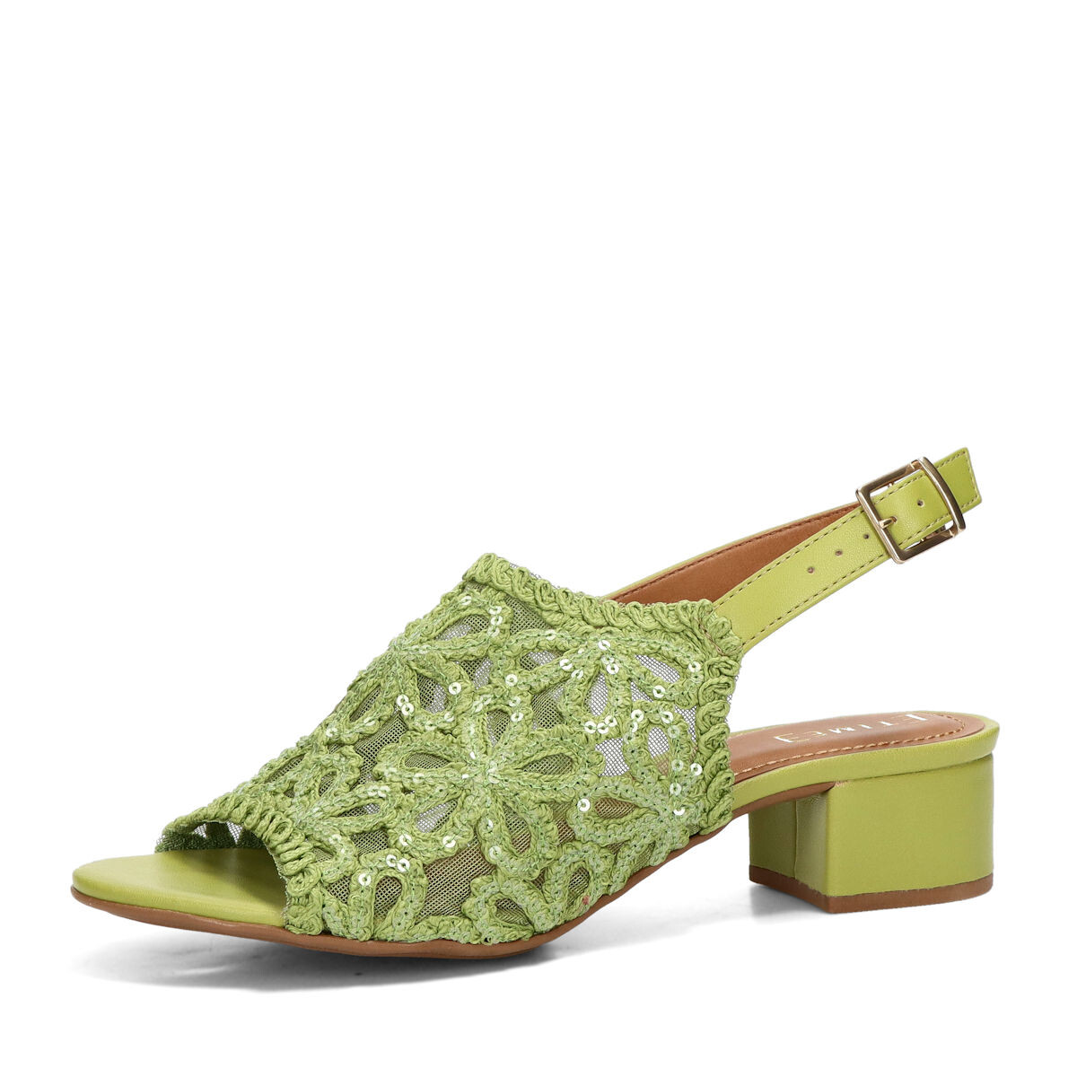 ETIMEĒ dámské módní sandály - zelené - 36