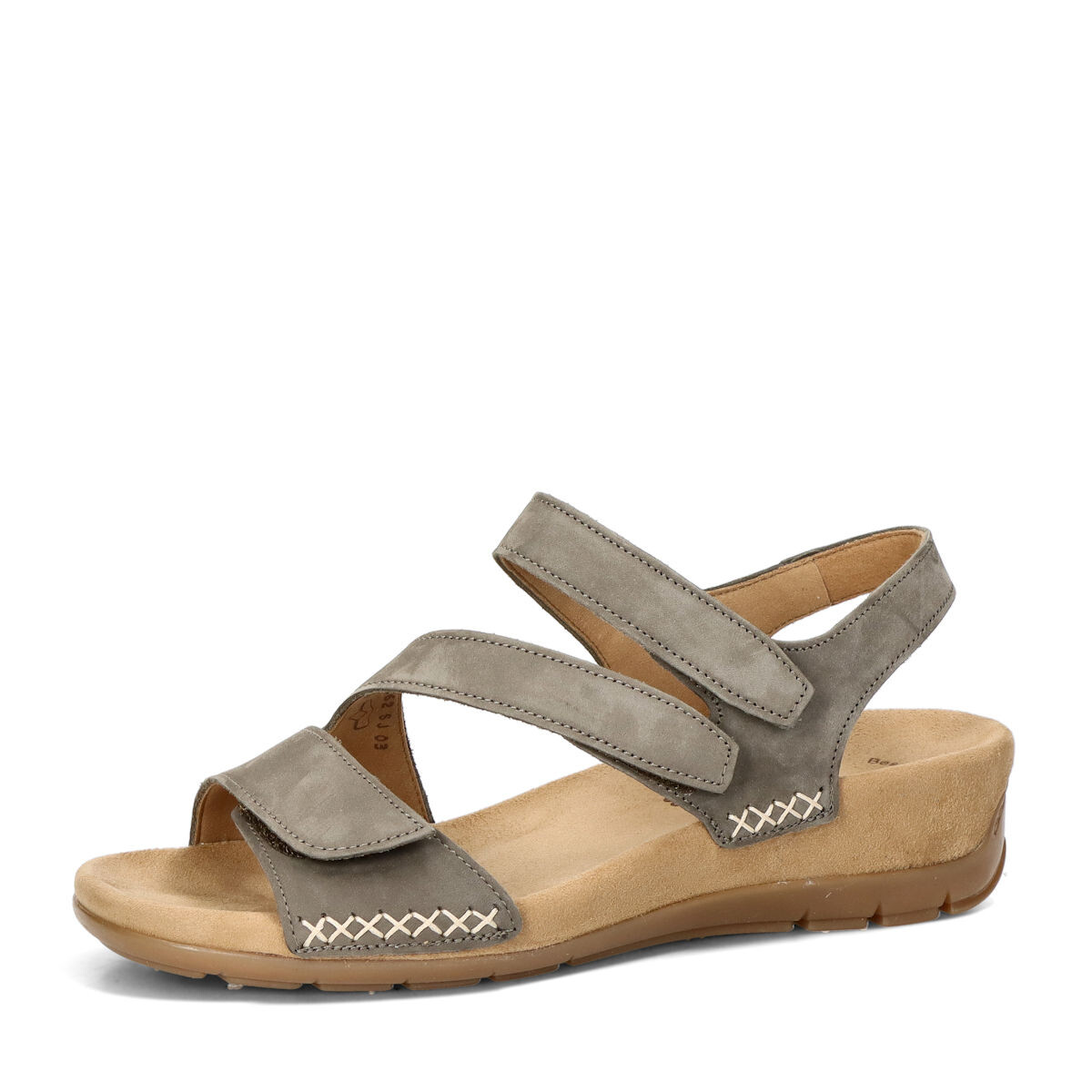 Gabor dámské nubukové sandály - šedé - 36