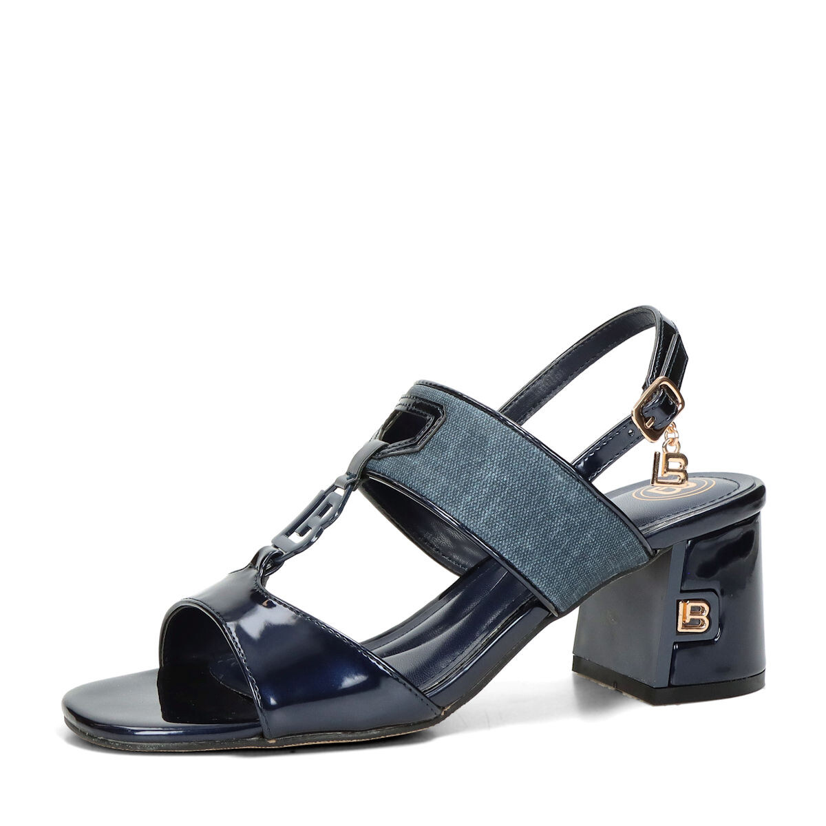 Laura Biagiotti dámské stylové sandály - tmavomodré - 35