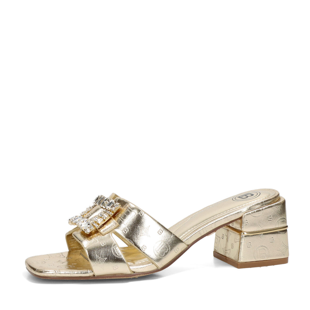Laura Biagiotti dámské stylové pantofle - zlaté - 36