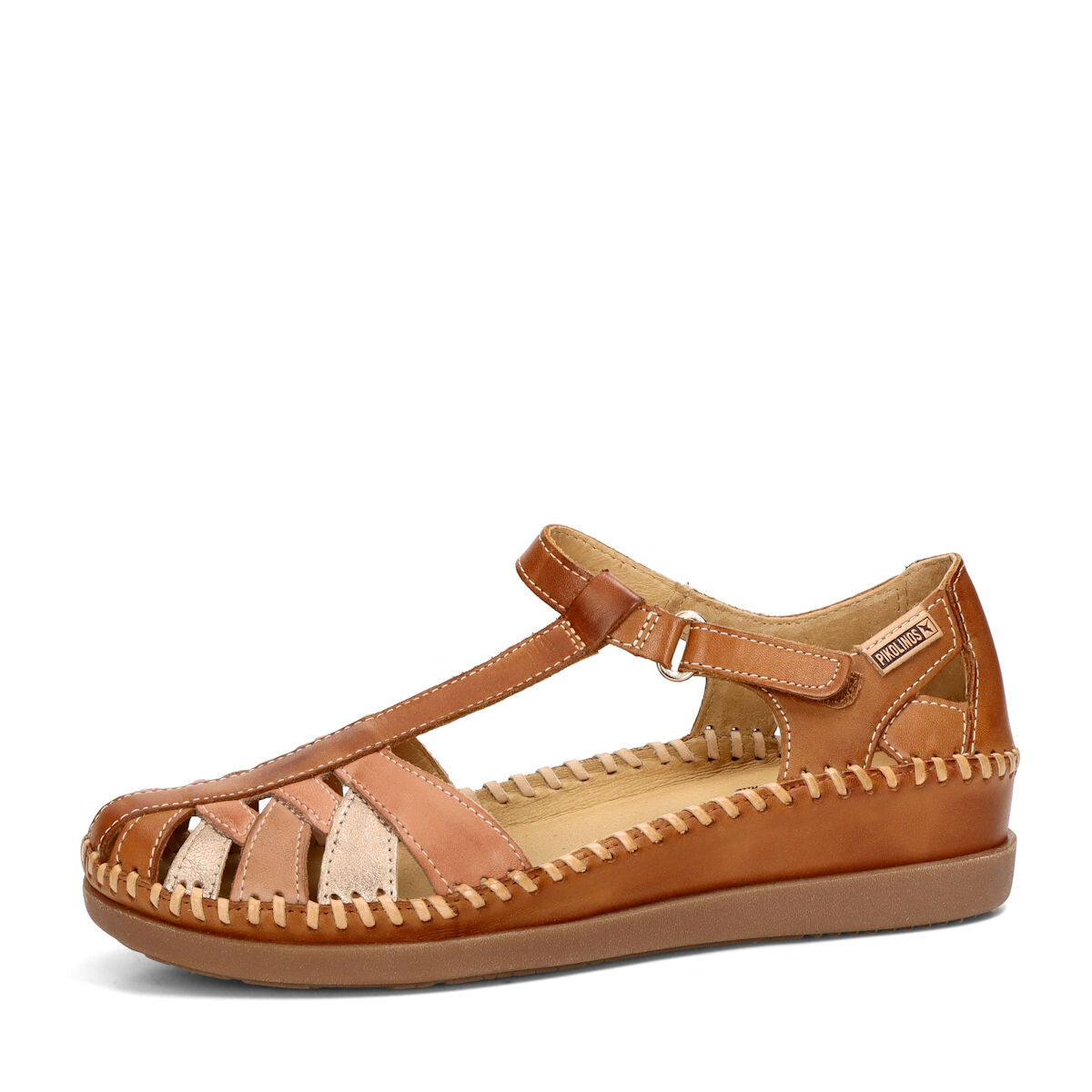 Pikolinos dámské kožené sandály - hnědé - 36