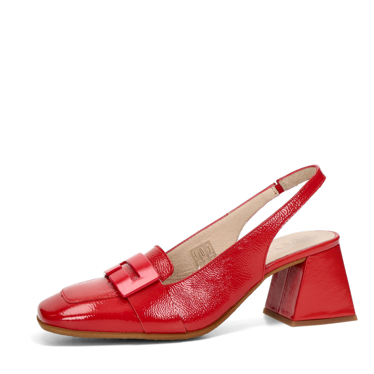 Wonders dámské elegantní sandály - červené - 36