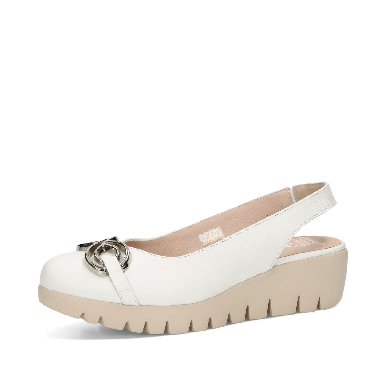 Wonders dámské kožené sandály - bílé - 37