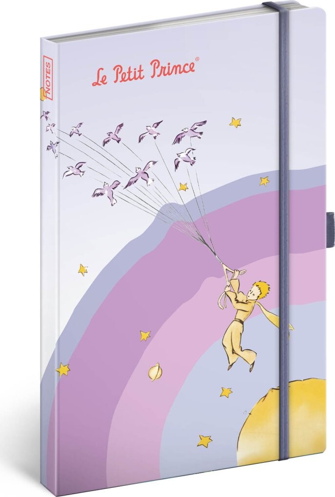 Notes - Malý princ – My Planet linkovaný, 13 × 21 cm