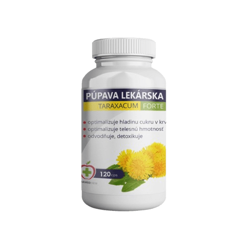 MEDIKAPHARM Taraxacum Forte, Pampeliška lékařská 120 kapslí