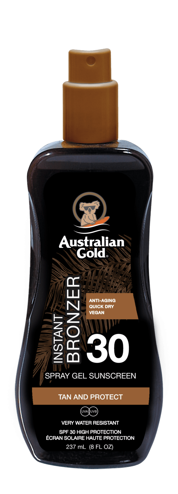 AUSTRALIAN GOLD SPF 30 Spray Gel Bronzer 237 ml