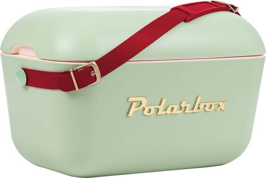 Světle zelený chladicí box 12 l Classic – Polarbox