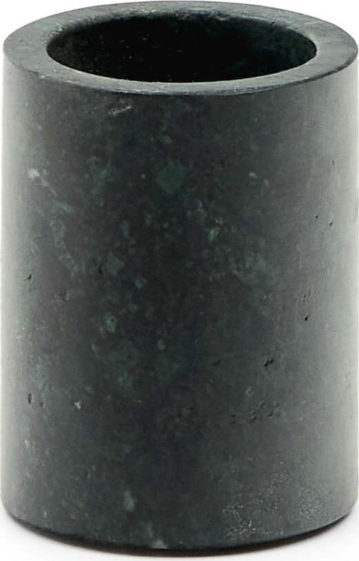 Tmavě zelený mramorový kelímek na zubní kartáčky Elenei – Kave Home