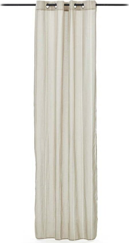 Záclona šedobéžová 140x260 cm Marza – Kave Home