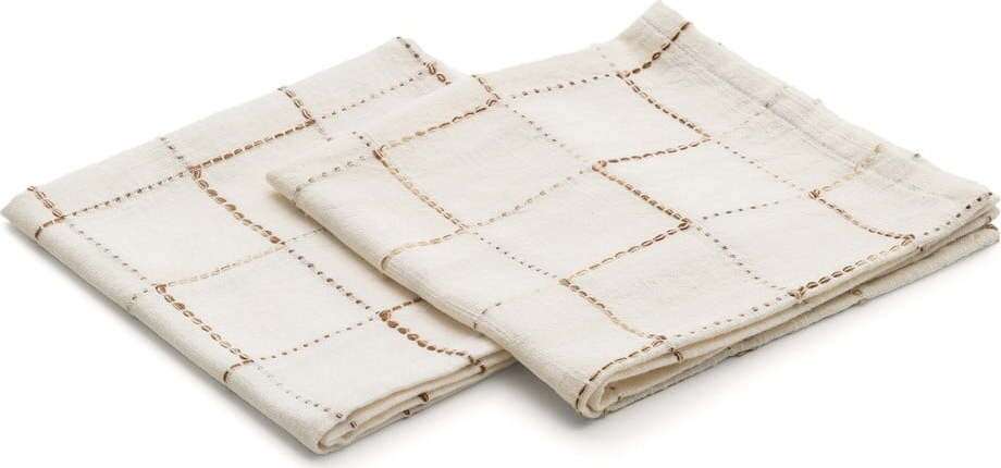 Textilní ubrousky v sadě 2 ks 45x45 cm Ersen – Kave Home