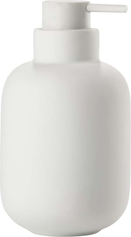 Bílý kameninový dávkovač mýdla 300 ml Sensu – Zone