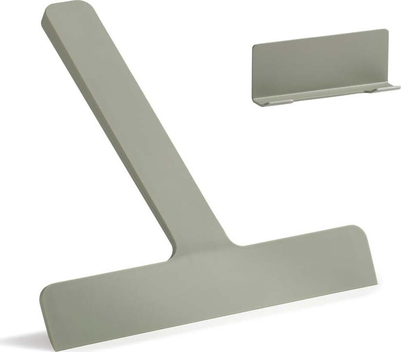 Světle zelená stěrka s držákem 22 cm Ume – Zone