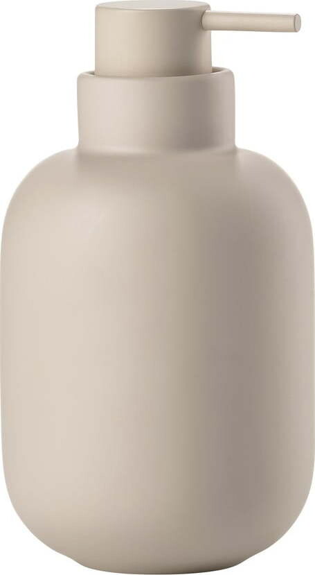 Béžový kameninový dávkovač mýdla 300 ml Sensu – Zone