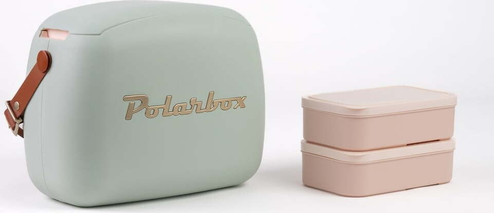 Chladicí box šedozelený 6 l Classic Gold – Polarbox