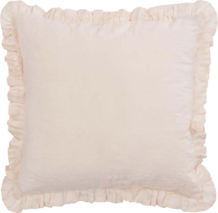 Povlak na polštář s příměsí lnu 45x45 cm Nacha – Kave Home