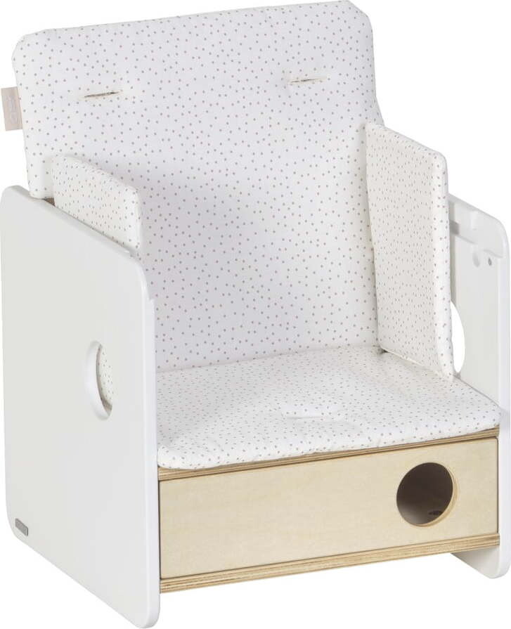 Bílá vložka do jídelní židličky Nuun – Kave Home