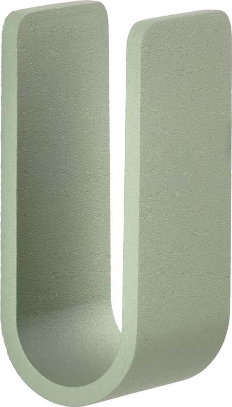 Nástěnný kovový háček šedozelený Ume – Zone