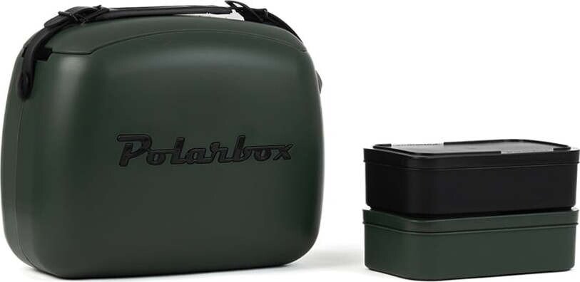 Tmavě zelený chladicí box 6 l Classic Black – Polarbox