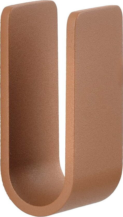 Nástěnný kovový háček v terakotové barvě Ume – Zone