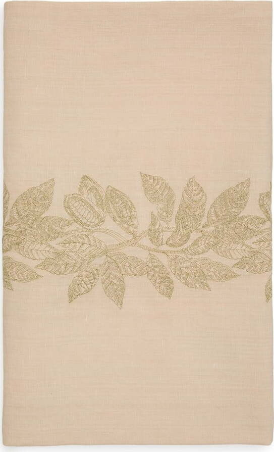 Ubrus s příměsí lnu 150x250 cm Oreti – Kave Home