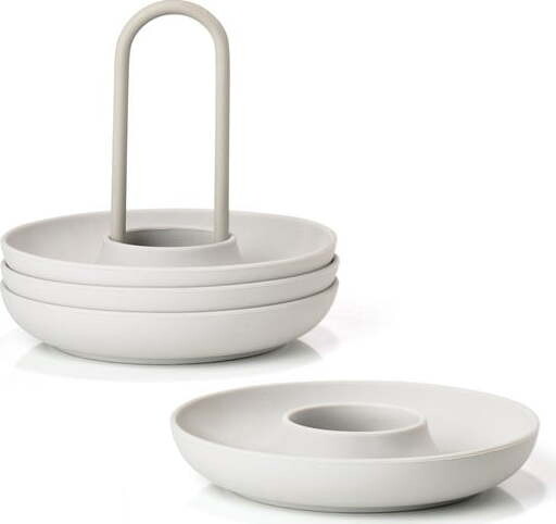 Kovové stojánky na vajíčka v sadě 4 ks Singles – Zone