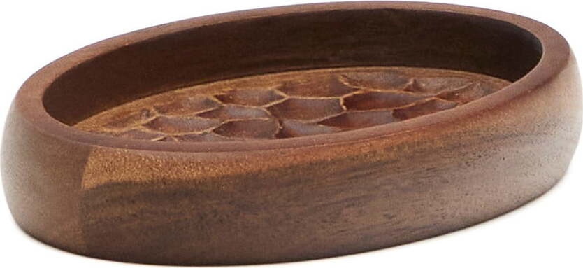 Hnědá dřevěná mýdlenka Fraz – Kave Home