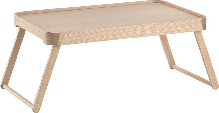 Odkládací stolek z jasanového dřeva 32x49,5 cm Inu – Zone