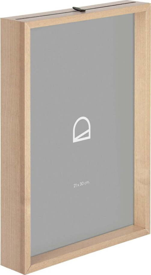 Stojací rámeček v přírodní barvě 22,5x31,5 cm Flavina – Kave Home