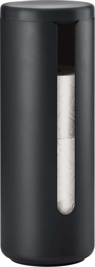 Černý kovový stojan na toaletní papír Ume – Zone