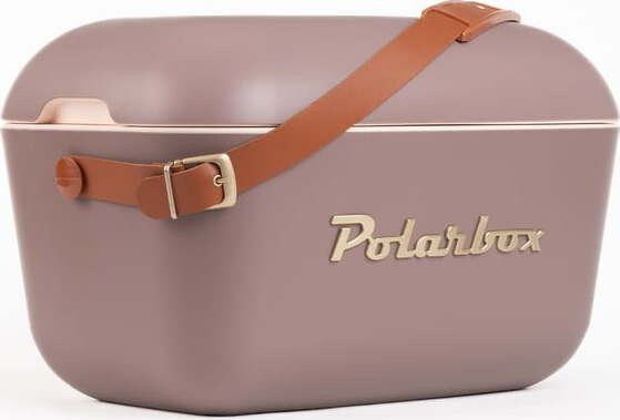 Hnědý chladicí box 20 l Classic Gold – Polarbox