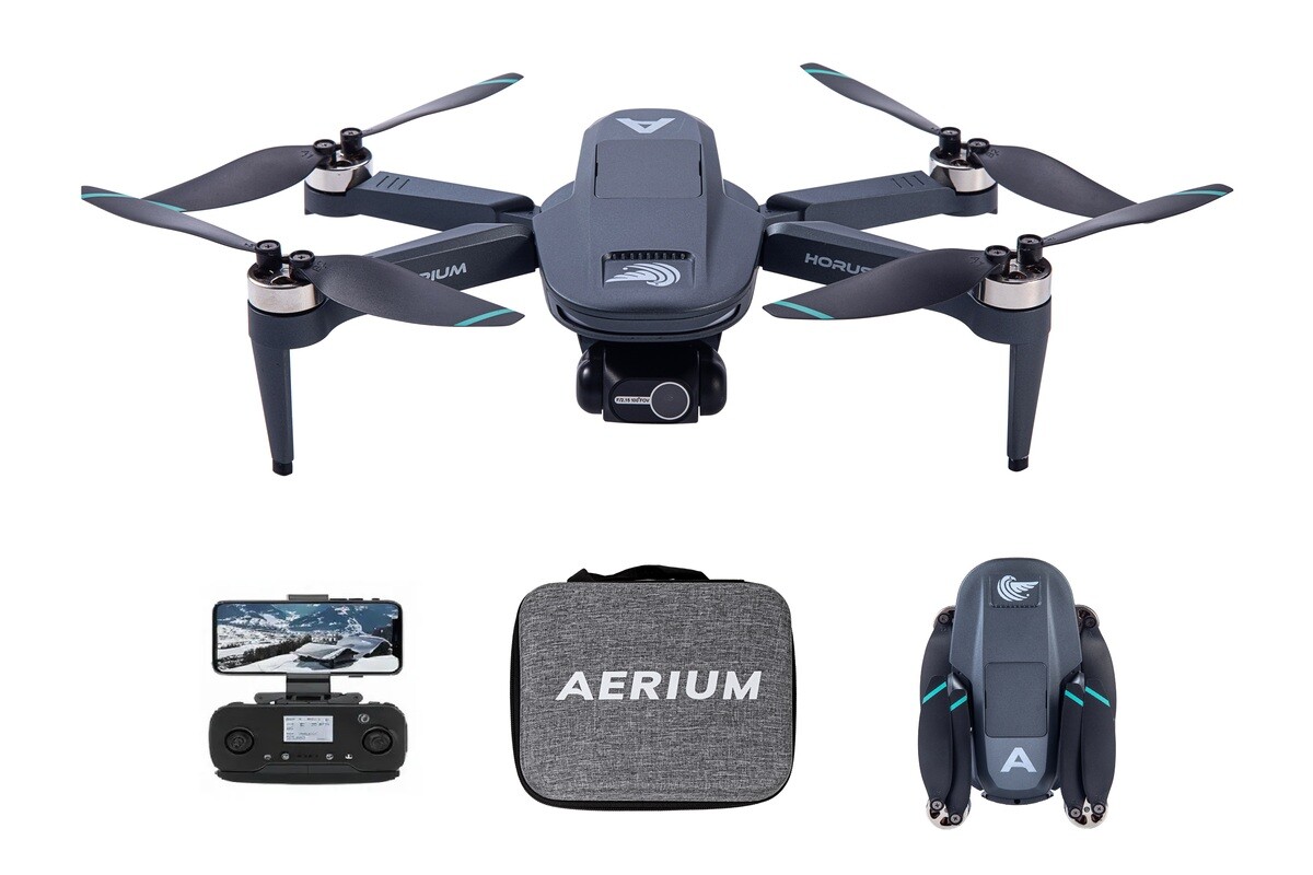 AERIUM HORUS PRO GPS 4K - 3 baterie